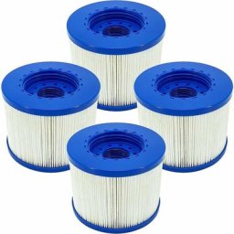 Lot de 4 Filtre Spa a Visser, Cartouche Filtrante pour Spa Gonflable, pour Cosy Spa,Clever