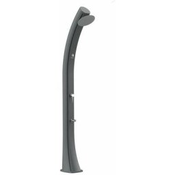Douche de jardin solaire grise cm 25x27x226,6 Sined sole-grigia-xxl - Grigio