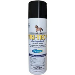 Tri-tec 14 Spray insectifuge continu 360° pour chevaux contre les taons, mouches et insectes