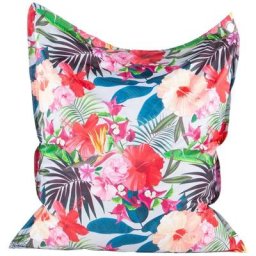 Maxi coussin imprimé intérieur extérieur 140 x 180 cm Imprimé bali - Imprimé