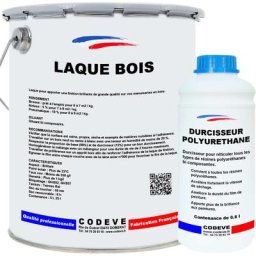 Peinture Meuble Bois - 1 l - Codeve Bois - 1005 - Jaune miel - 1005 - Jaune miel