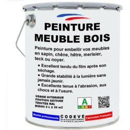 Peinture Meuble Bois - 4x5 l - Codeve Bois - 1005 - Jaune miel - 1005 - Jaune miel