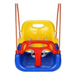 SWANEW Balançoire pour enfants balançoire 3 en 1 cadre de balançoire balançoire pour bébé réglable