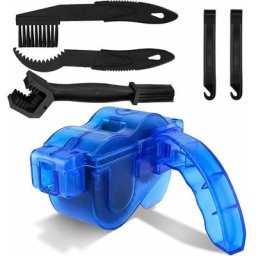Outil Nettoyage Chaine Velo, Brosses de Nettoyage pour Vélos et Motos, Nettoyeur de Chaîne de Vélo,