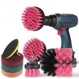 11x set brosse de nettoyage brosse de nettoyage perceuse de voiture tournevis sans fil DE