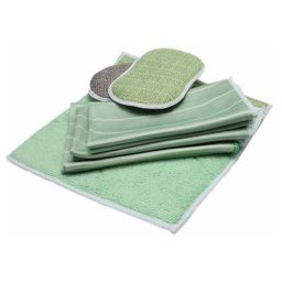 Lot de 6 Chiffon Bambou Microfibre pour Vitres Miroirs Carreaux Carrosserie Microfibre Bambou Vitre