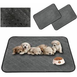Tapis à Pipi pour Chien/Chat/Lapin, Tapis Éducateur Chiot, Tapis de Dressage Animal, Lavable,