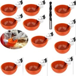 11 pcs, Abreuvoir Poules, Abreuvoir Automatique Poule Kit, Abreuvoirs Automatiques De Poulet,