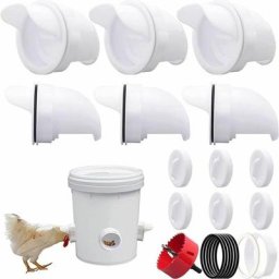 Kit d'alimentation professionnel imperméable pour volaille - Outils spéciaux pour l'élevage de