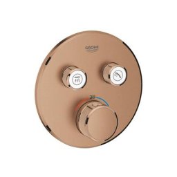 Grohe - SmartControl Set de finition pour mitigeur encastré thermostatique avec inverseur 2 voies