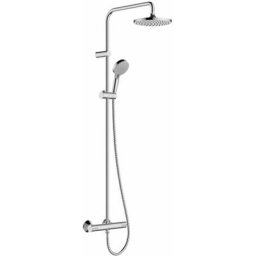 Hansgrohe - Vernis Blend - Set de douche Showerpipe 200 avec thermostat, Green, chrome 26318000