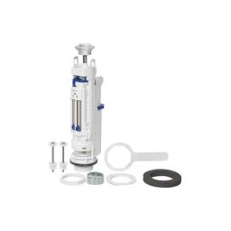 Geberit - Garniture de rincage 2 touches, type 290, pour bac ceramique