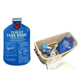 Dolaso - toilet tank bank Insert de réservoir de Chasse Dispositif d'économie d'eau wc bancaire du