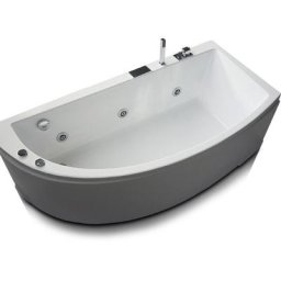Bain tourbillon en acrylique asymétrique avec démarrage pneumatique Modèle Neo