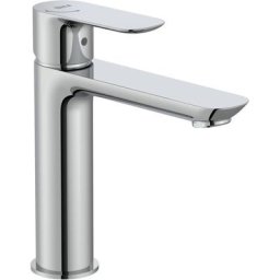 Roca - Mitigeur Cala Bec Mezzo Pour Lavabo Corps Lisse Avec Aérateur Chromé