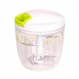 Coupe-légumes 900 ml avec câble de traction - multi-hachoir pour oignons, légumes et fruits