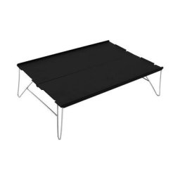 BSR - Table pliante extérieure en alliage d'aluminium Petite table à manger Mini table de