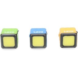 Lampe de poche led cob 300lm rechargeable avec usb + aimant. fonction power bank. EDM