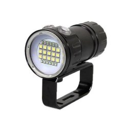 Lampe torche - Lampe de plongée, 180W 18000 Lumen Underwater 80M Lights Lampe torche de plongée