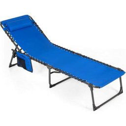Lit de Camping Pliable, Lit de Pêche Robuste, Lit d'extérieur Portable, Lit de Camping
