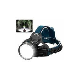 Lampe Frontale led Rechargeable pour Adultes, 90 000 Lumens Super Lumineux 90° Réglable 4 Modes