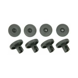 Kit 8 roulettes panier infèrieur gris (50286965004) Lave-vaisselle zanussi, arthur martin