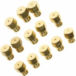 Jeu d'Injecteurs, gicleurs butane / propane d'origine (50253836006) Four, cuisinière zanussi Arthur