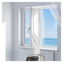 Kit Calfeutrage Climatiseur Fenêtre Joint de fenêtre climatiseur Tissu de Calfeutrage de Fenêtre