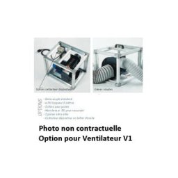 Sovelor - Collier diam. 125 à 160 mm pour fixation gaine de soufflage sur V1 - ACC135