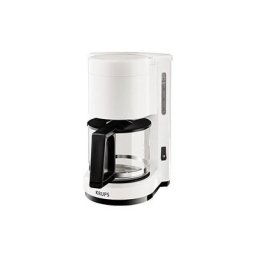F1830110 Cafetière Aroma 6 Tasses Blanc/Noir 24,6 x 19,40 x 27,8 cm - Krups