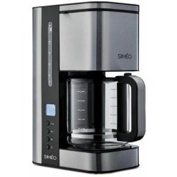 Cafetière filtre compacte CFP200 - Siméo - Inox et noir