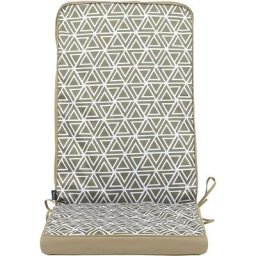 Veeva - Galette de Chaise Extérieur, 63cm x 50cm, Coussins de Siège, Résistant à l'eau, Coussins