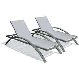2 bains soleil barcelona kaki - dcbgarden