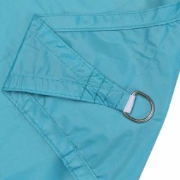 Voile d'ombrage rectangulaire imperméable à l'eau Protection uv pour terrasse jardin (bleu lac,