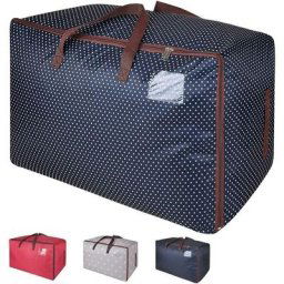 BSR - Sac à vêtements 100L, sac de rangement surdimensionné épaissi imperméable, sac de voyage