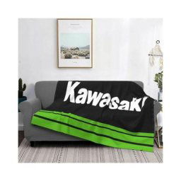 Kawasaki Moto 2037 Couverture Couette Lit Plaid Couettes Serviette Plage Plaid Sur Le