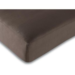 Univers D Cor - Drap housse 57 fils/cm - Choco - 90 x 190 cm - Choco