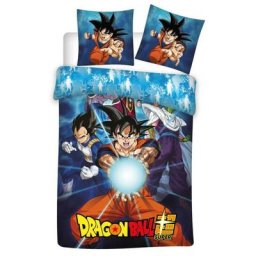 Parure de lit réversible Dragon Ball z - Son Goku - -Kaméhaméha- - 140 cm x 200 cm