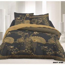 Parure de drap 2 places Microfibres - Nuit D'or