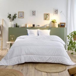 Couette Bio Printemps Eté - 200x200cm - BLEU CALIN