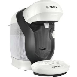 Bosch Haushalt - Style TAS1104 Machine à capsules blanc, noir One Touch, robinet dévacuation