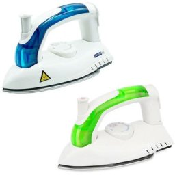 832000 - Fer à repasser de voyage pliable 750W Elettro gt portatif 15 ml Couleur: Bleu foncé