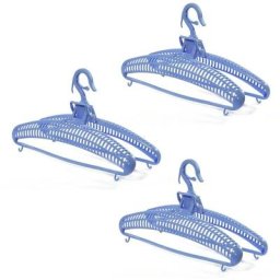Cintre sèche pull vendu par 3 - Casâme - Bleu