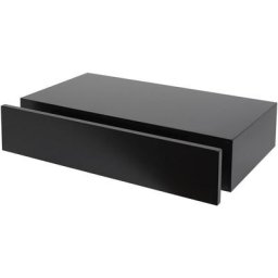 Duraline - Tablette Murale XL10 Noire 100mm 48x25cm - Noir