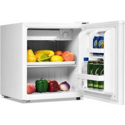 Goplus - Mini Réfrigérateur Portable 46 l, Frigo Réglable 0-7℃, 2 Etagères, Porte Gauche/Droite