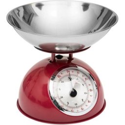 Five Simply Smart - Balance mécanique - 21 x 24,5 cm - Métal - Rouge - Livraison gratuite - Rouge