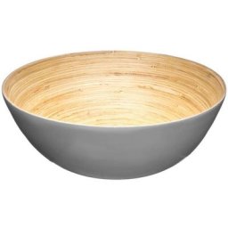 Saladier D25 cm bambou gris - 5 five simply smart - Gris