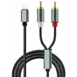 Moonstars - Apple vers 2rca Lotus câble câble Audio haut-parleur amplificateur Audio Iphone lien de