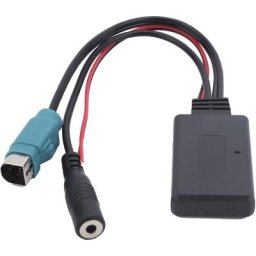 Adaptateur mains libres de microphone de cble aux de radio sans fil Bluetooth de voiture adapté