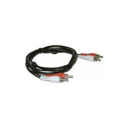 Microconnect - 2xRCA/2xRCA 20m audio cable Black, Red, White - Câbles audio (2 x rca, Male, 2 x